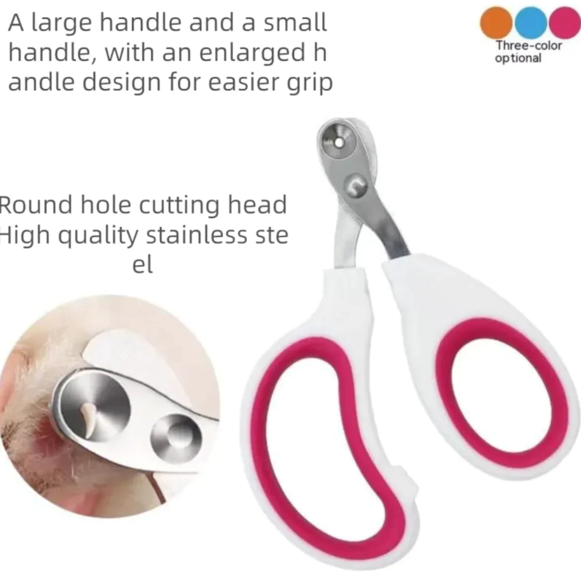 Circular Hole Cat Nail Clippers